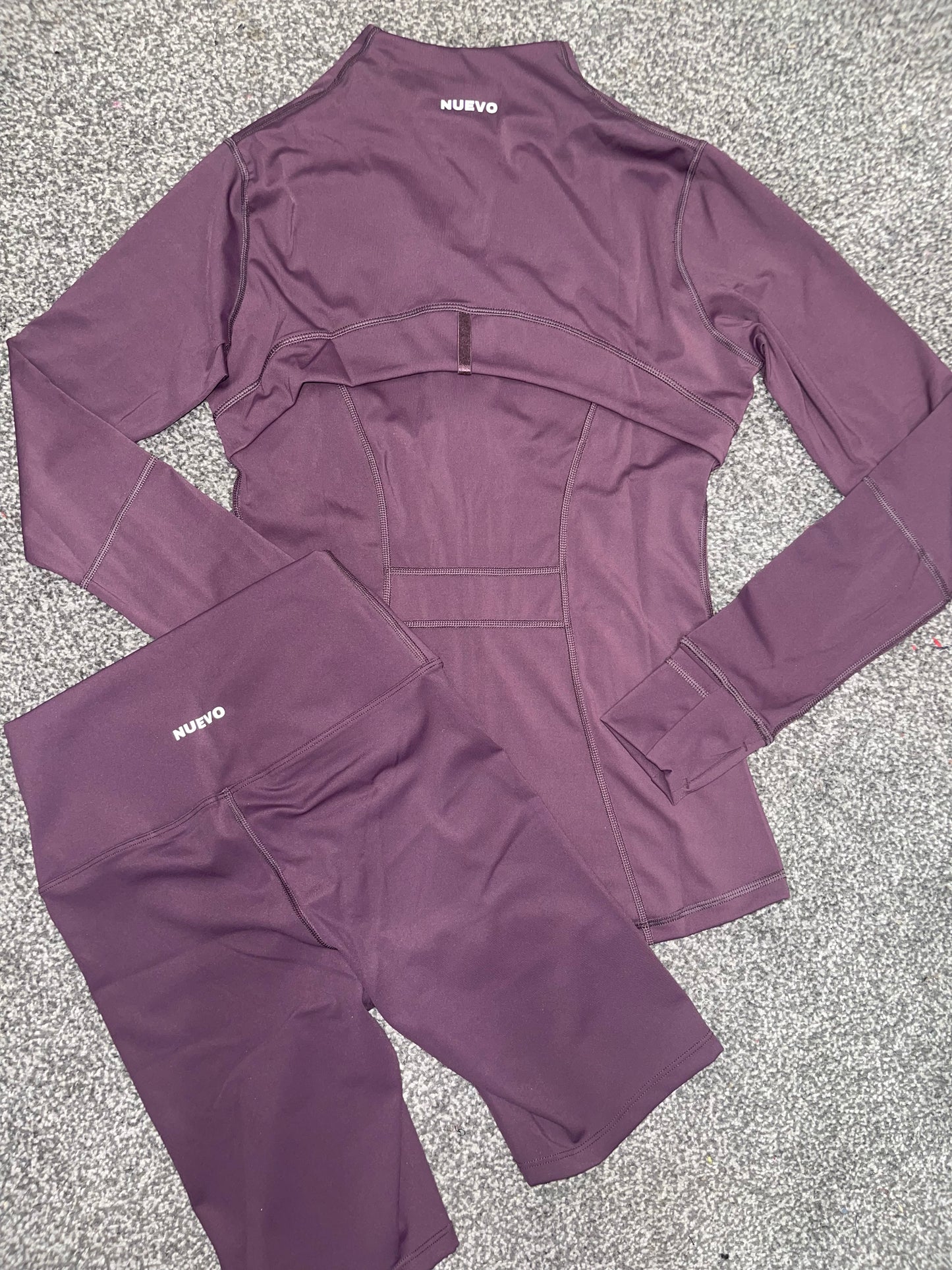 DEEP PURPLE SHORTS & JACKET