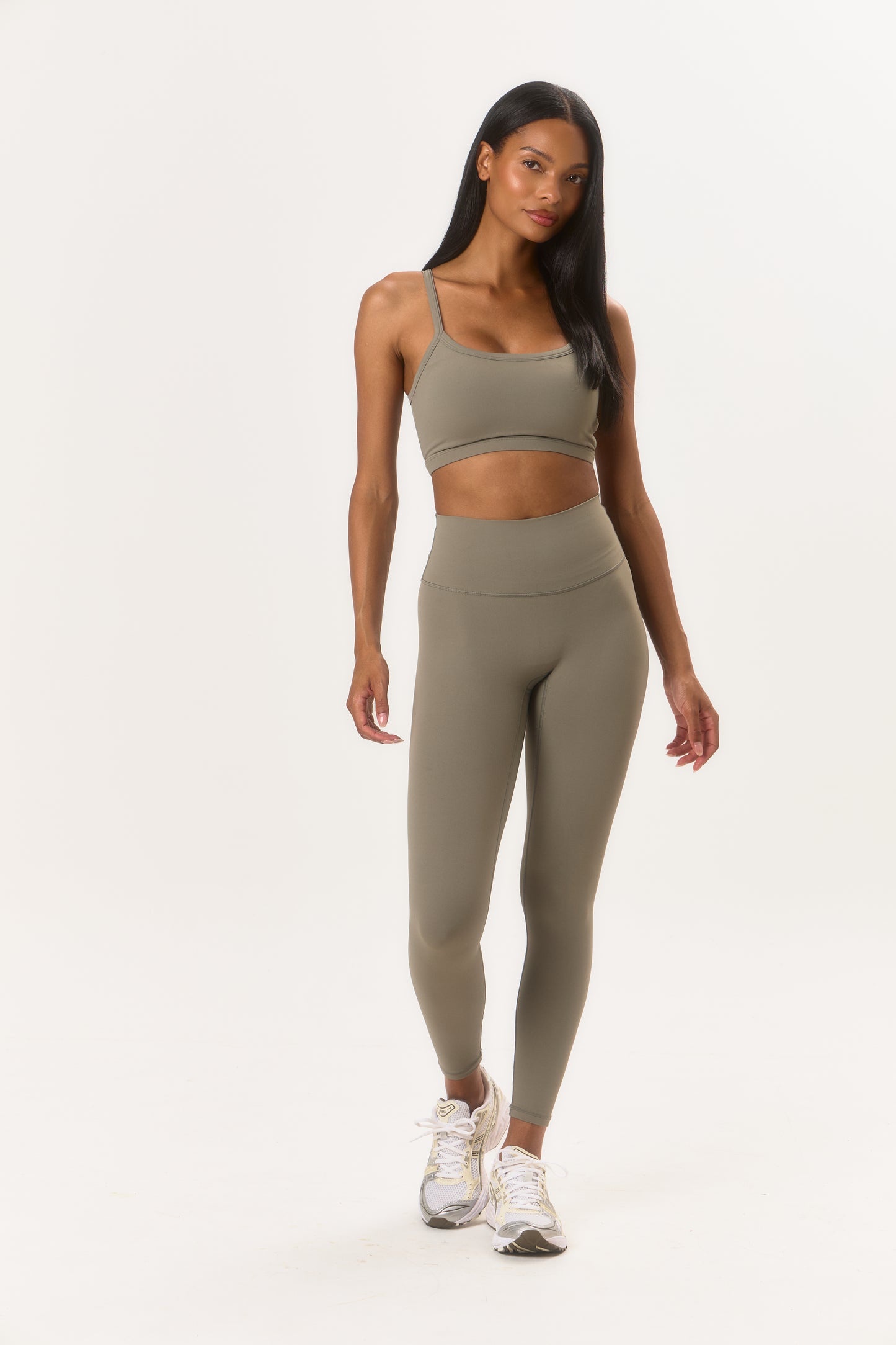 ON TRACK - Sage Grey Two Piece