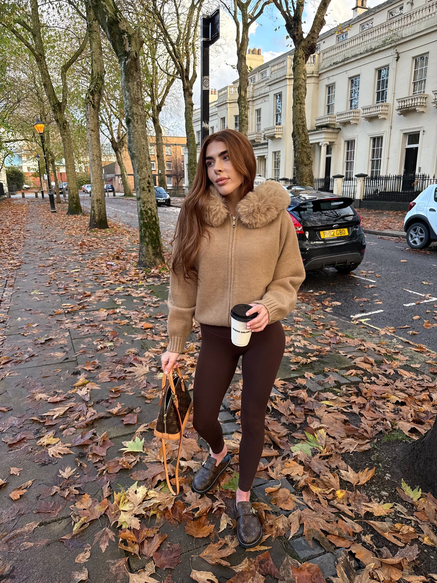 Tova Knit Cardigan - Mocha