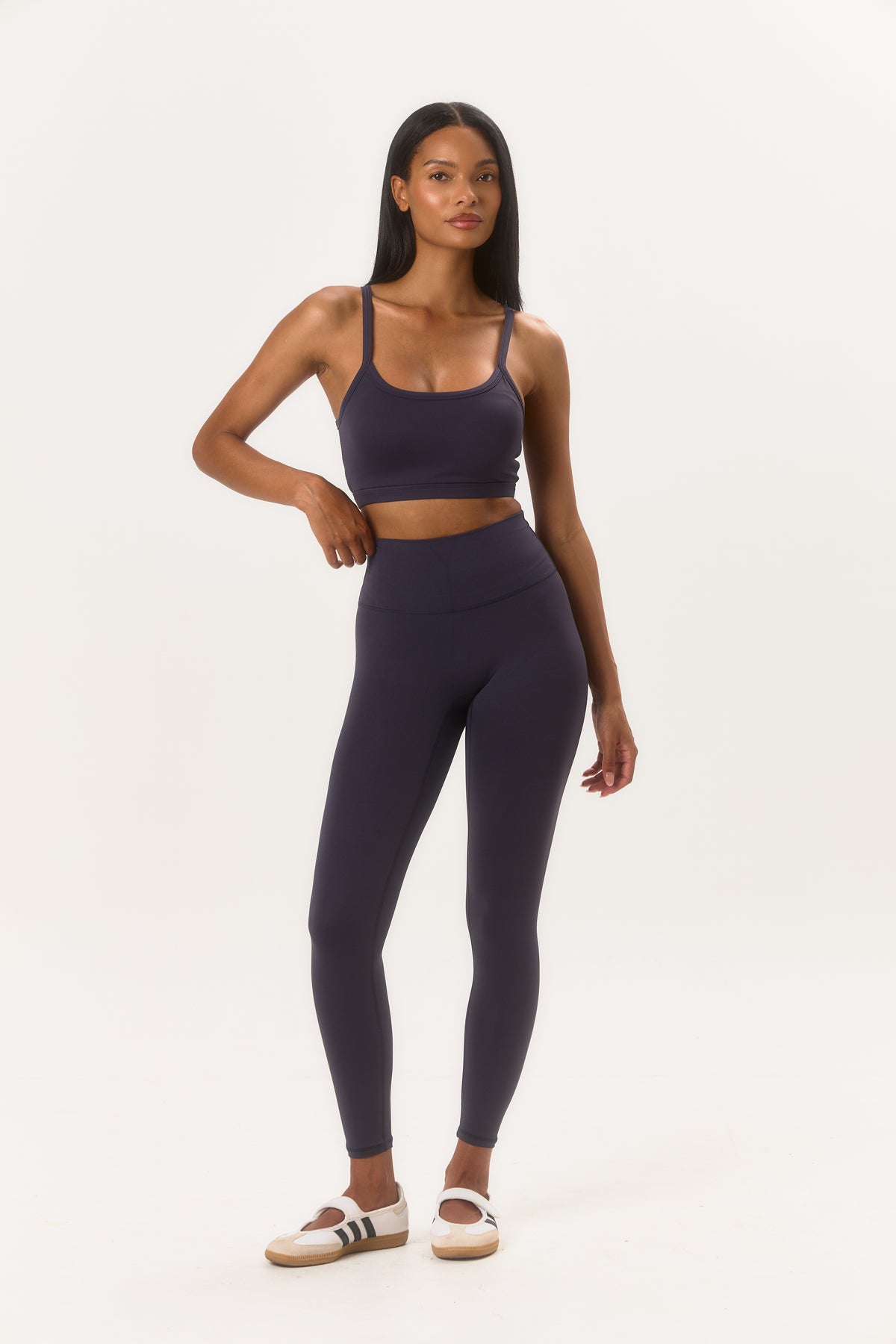 ON TRACK - Midnight Blue Two Piece