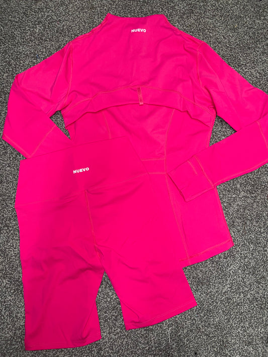 BLOSSOM PINK SHORTS & JACKET