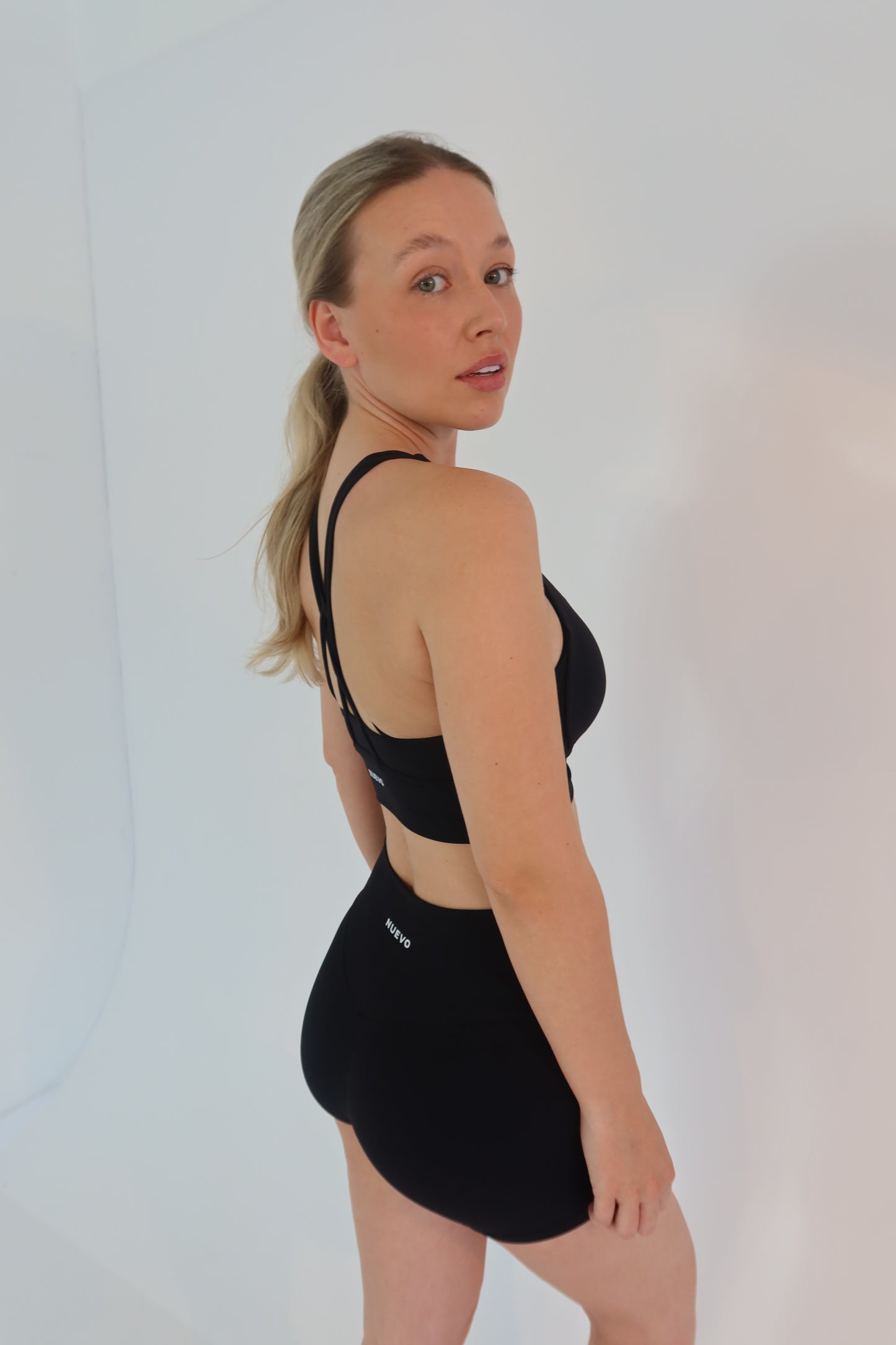 Black 2 Piece Short Set