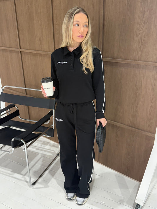 Terry Tracksuit - Black