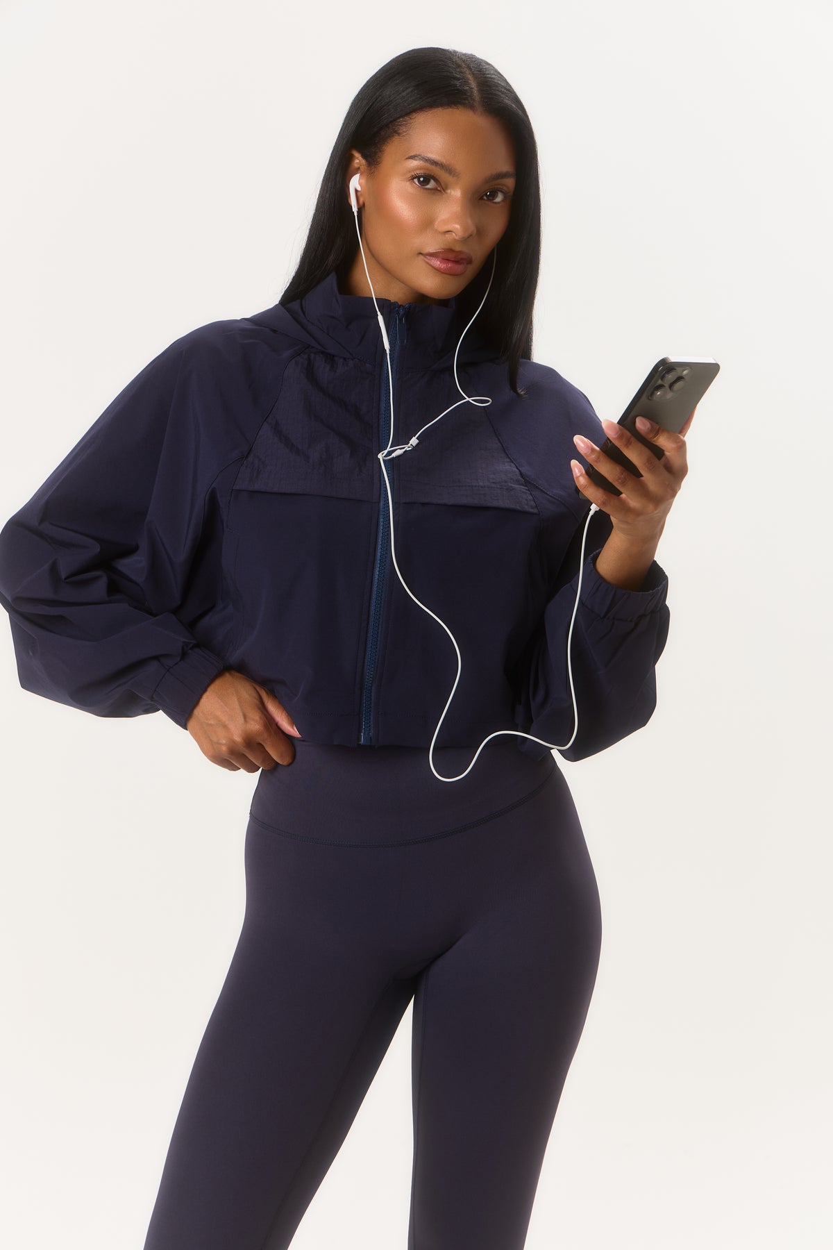 ON TRACK - Windbreaker Midnight Blue