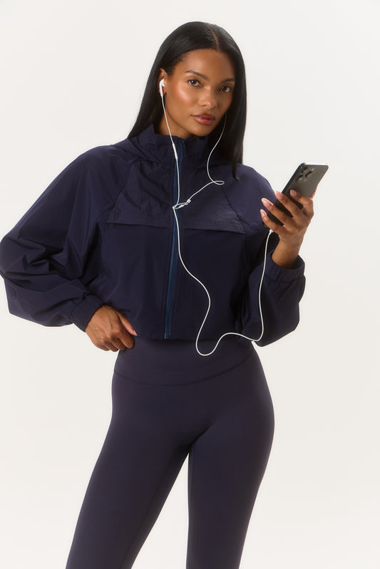 ON TRACK - Windbreaker Midnight Blue