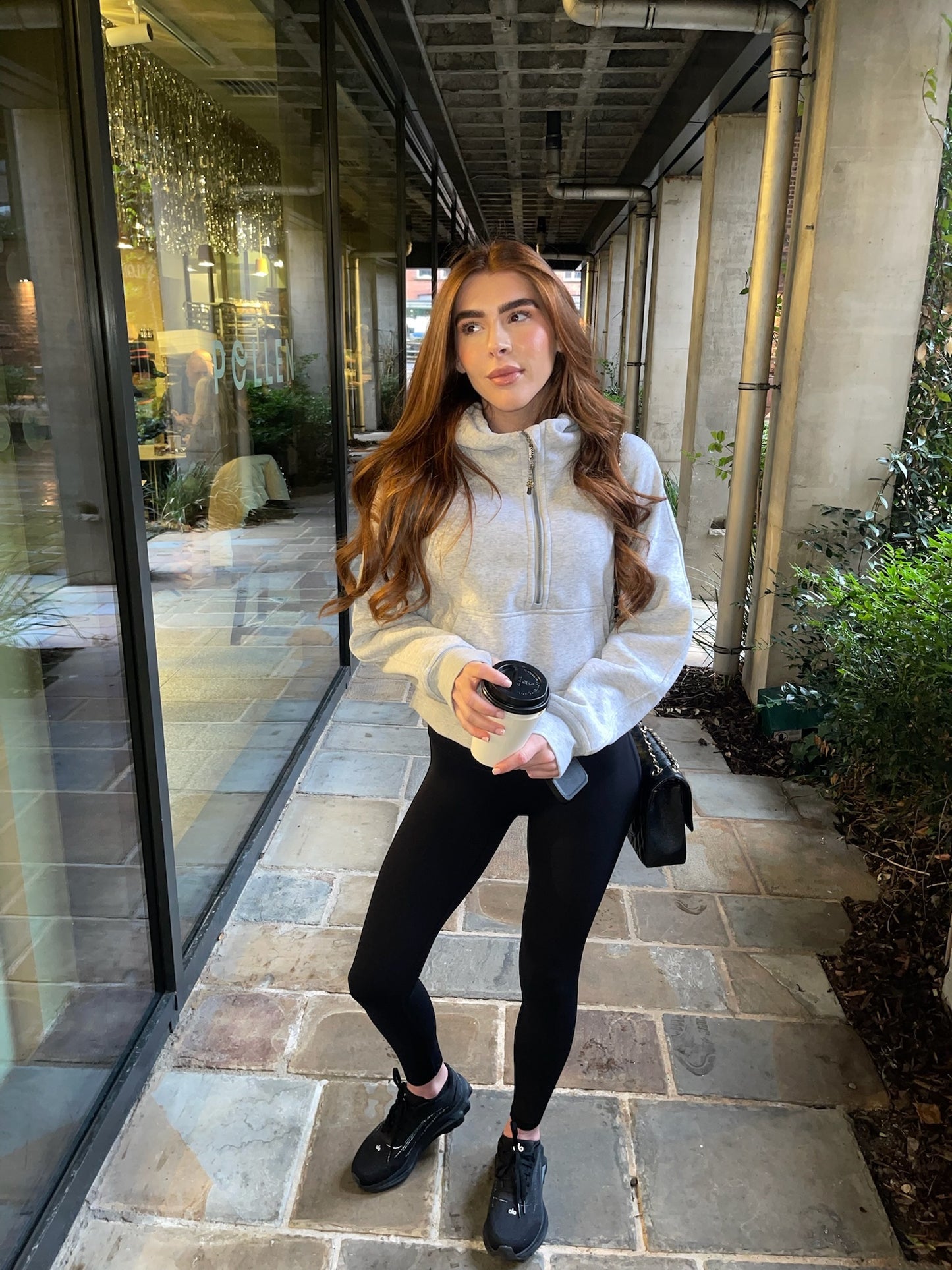 Grey Marl Scuba Half Zip