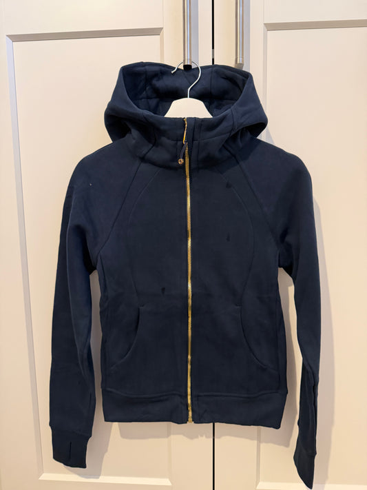 Navy Blue Full Zip - Sample
