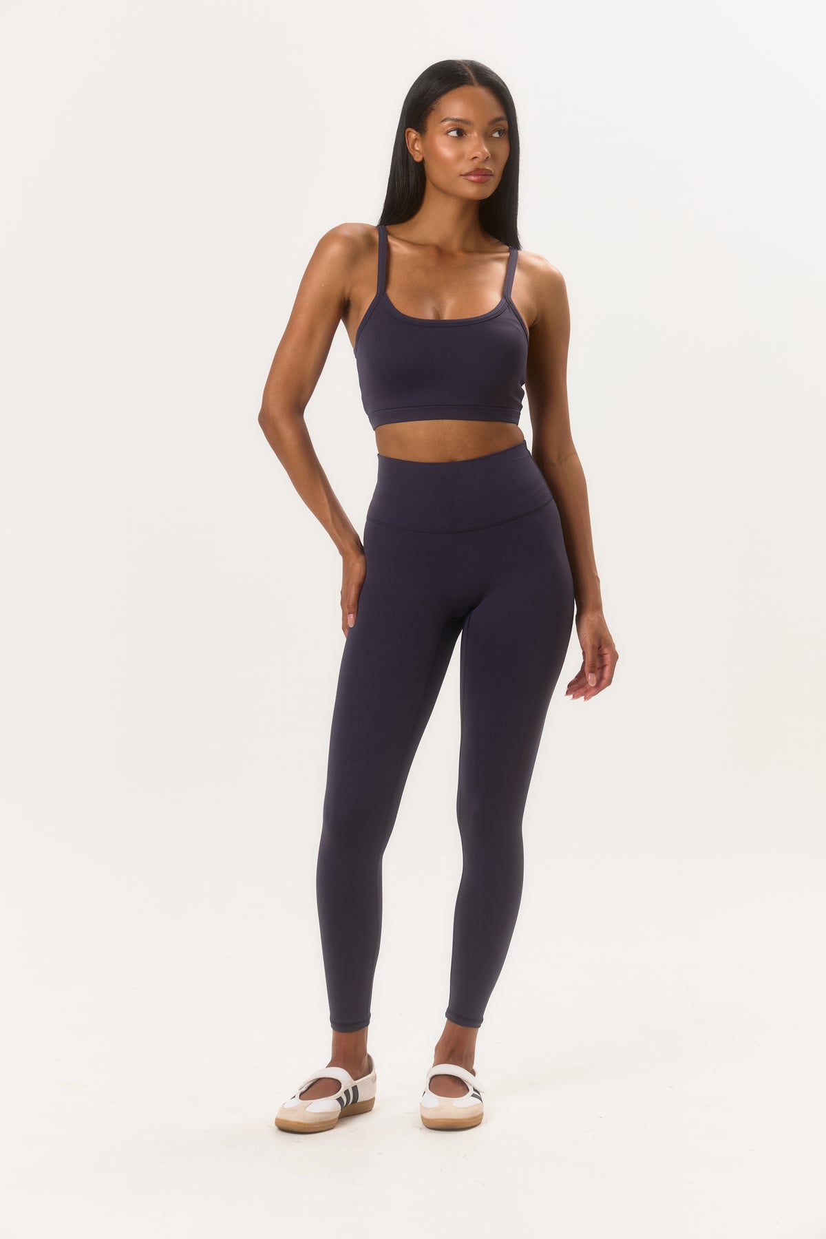 ON TRACK - Midnight Blue Two Piece