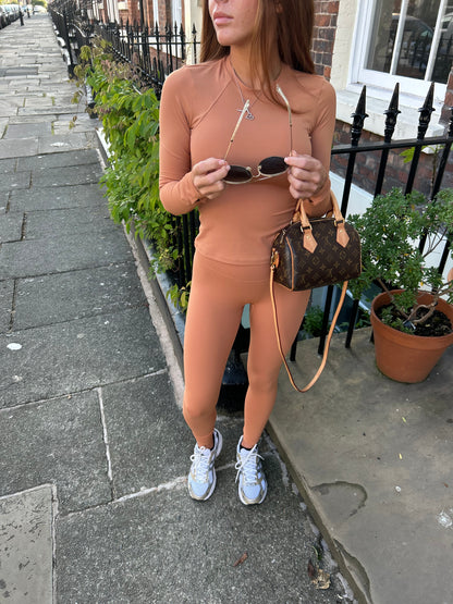 Copper Long Sleeve Co Ord