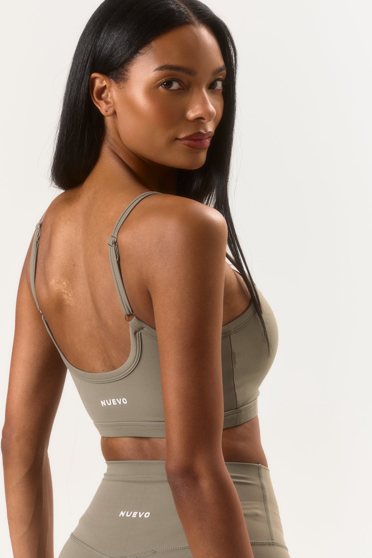 ON TRACK - Sage Grey Two Piece