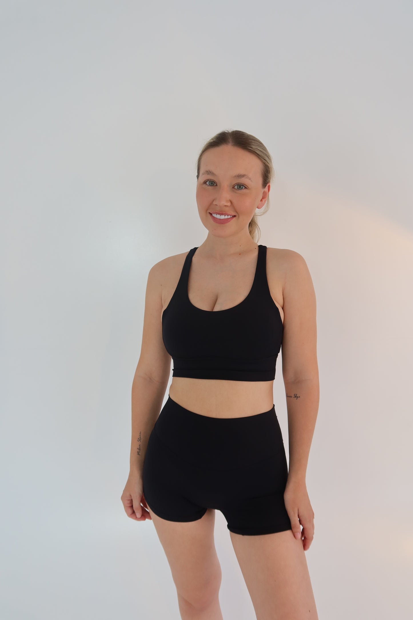 Black 2 Piece Short Set