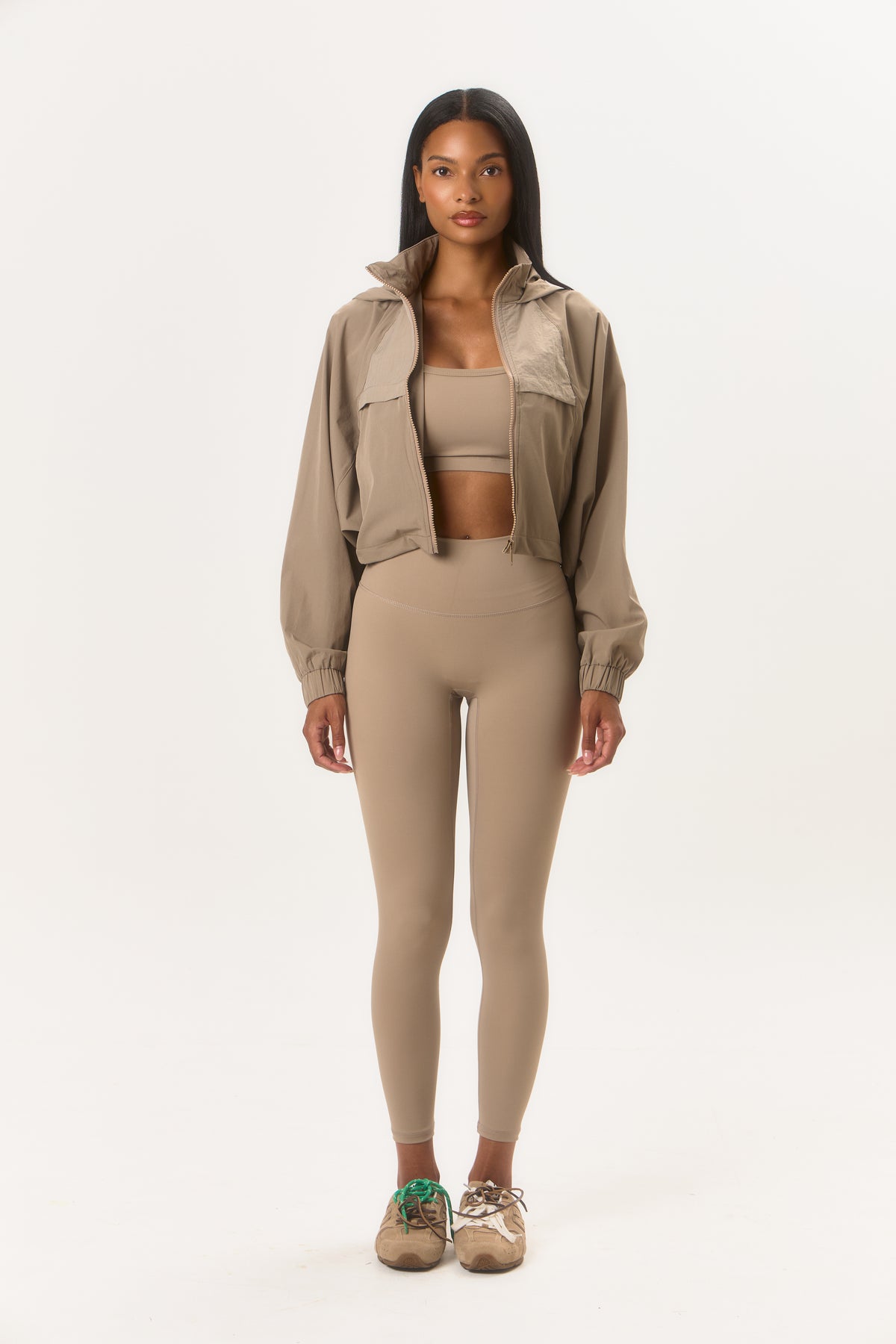 ON TRACK - Windbreaker Oatmeal