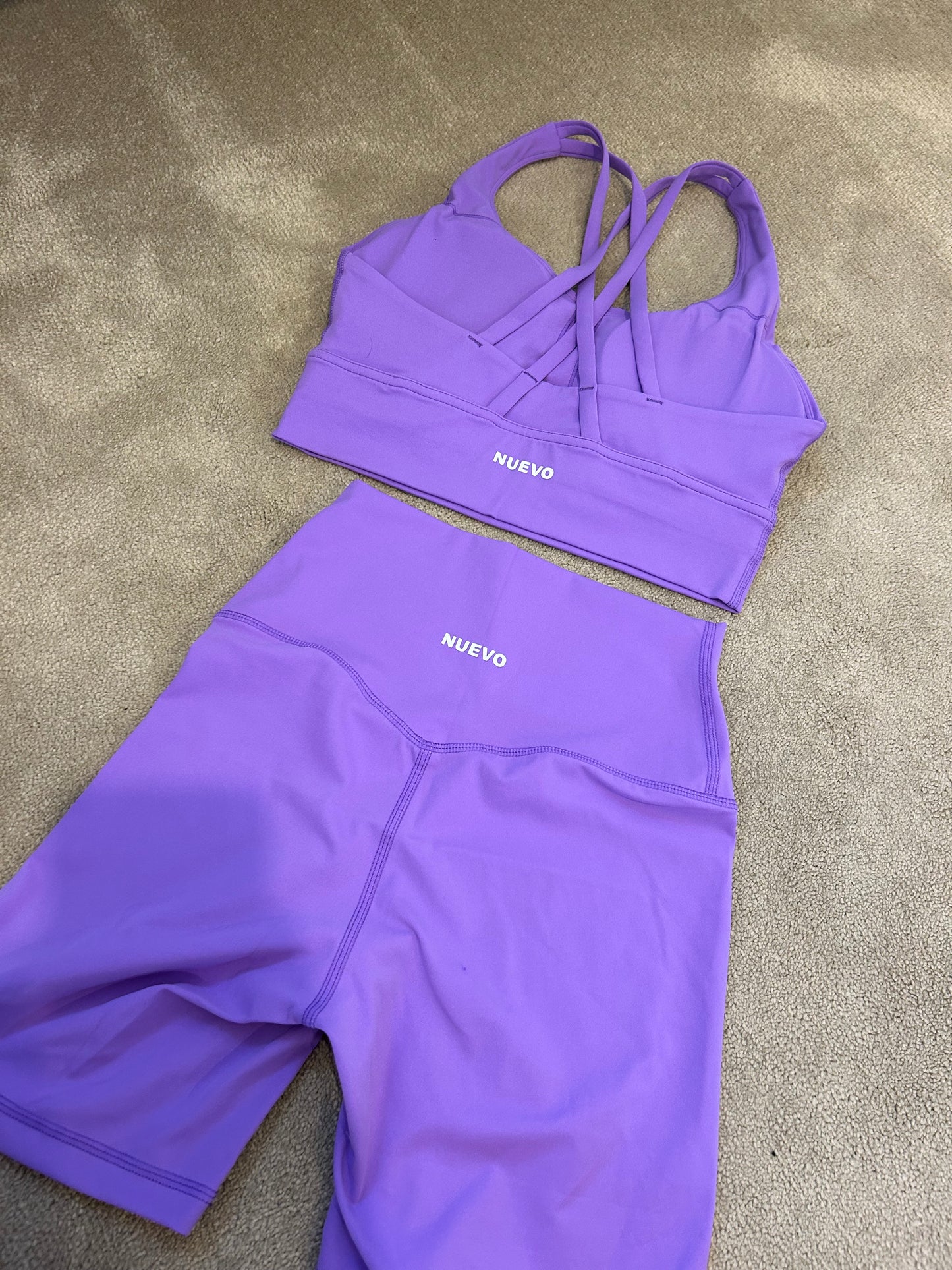 Orchid Purple 2 Piece Short Set