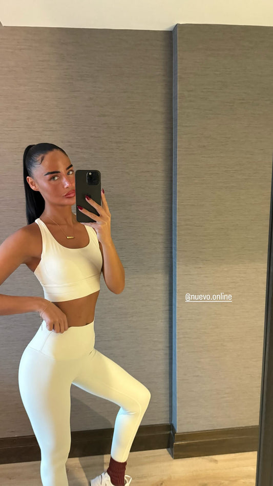 Light Beige Two Piece Set