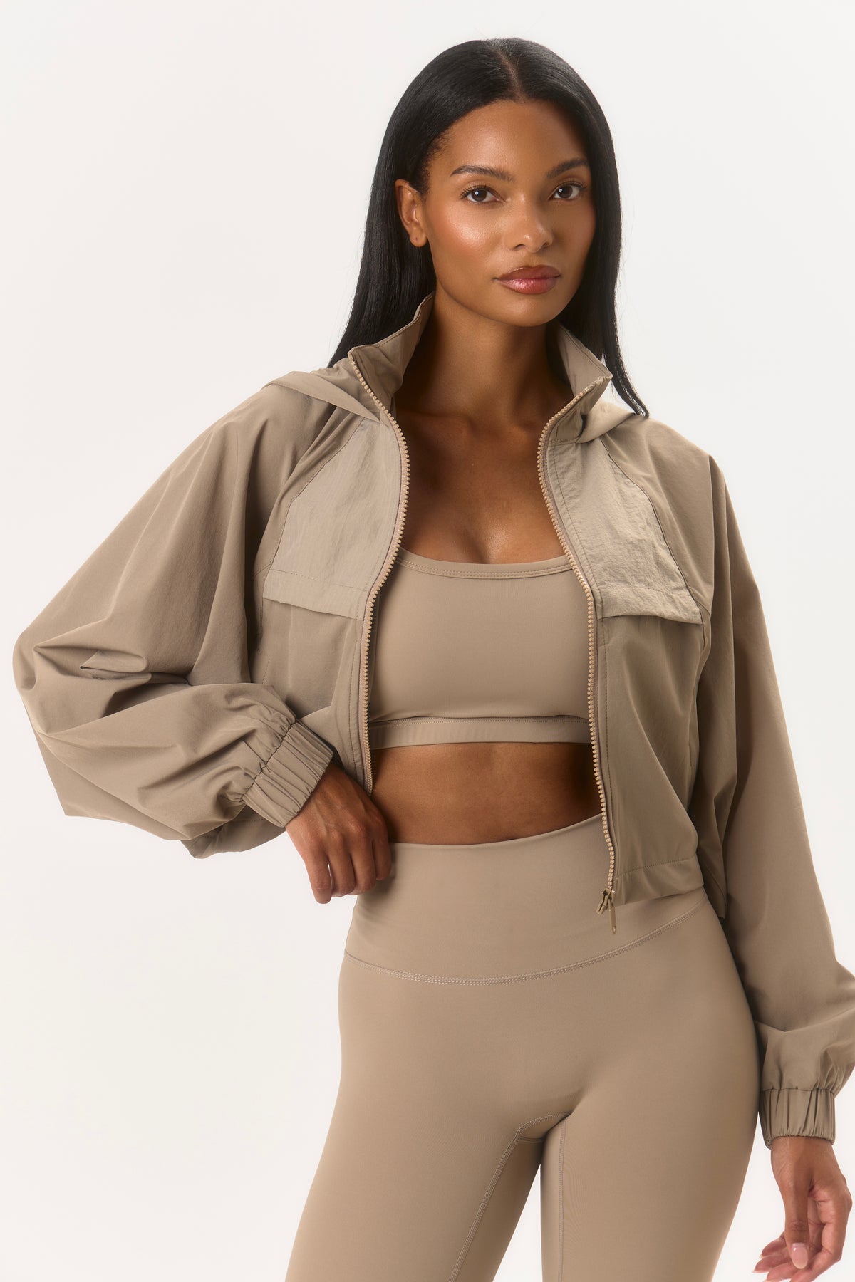 ON TRACK - Windbreaker Oatmeal