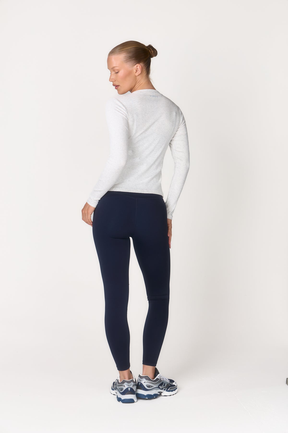 Soft Rib Everyday Long Sleeve - Grey Marl