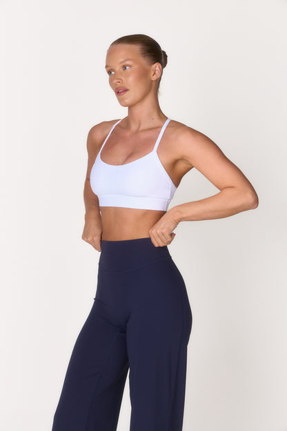 Studio Form Sports Bra – White