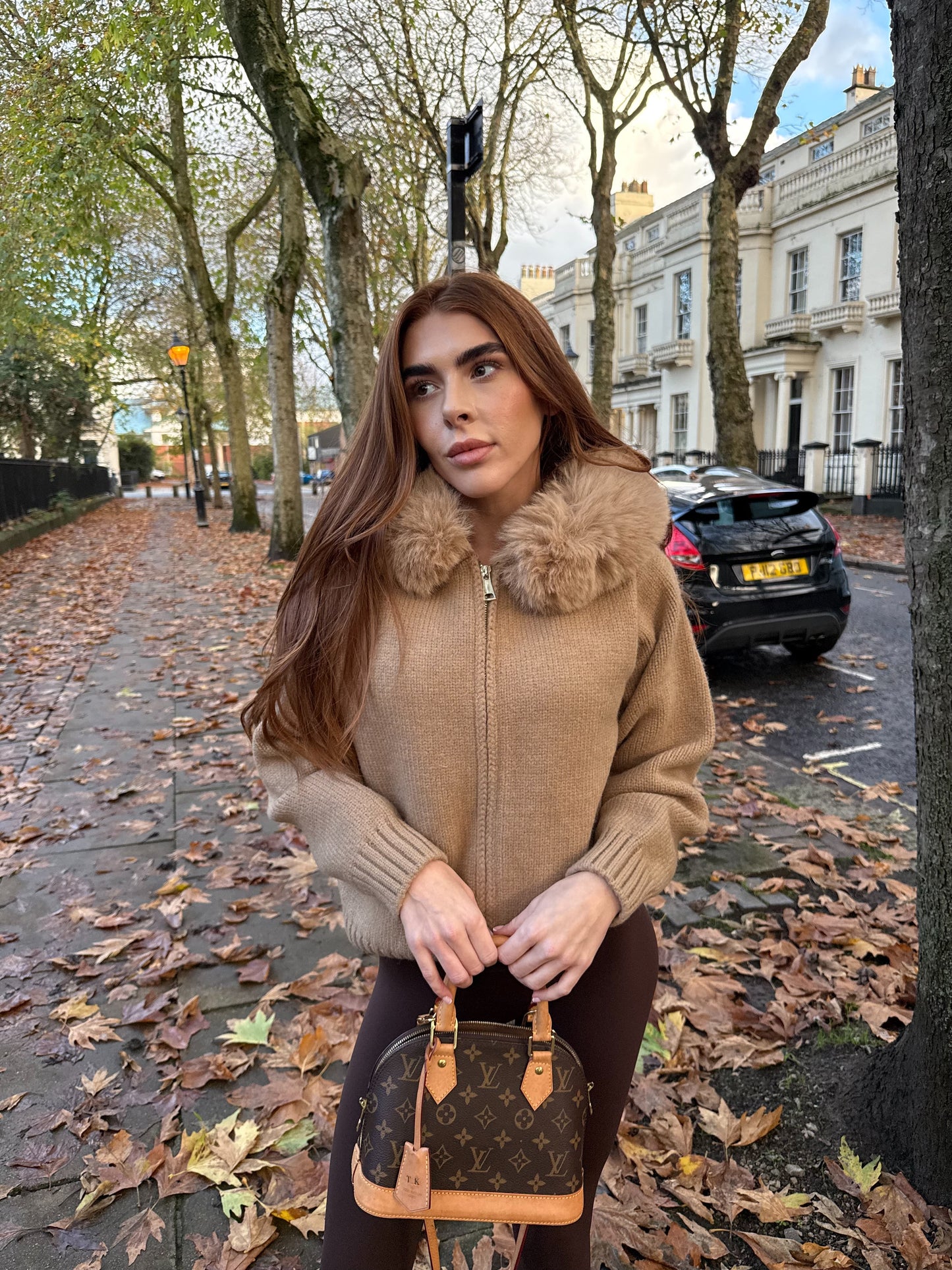 Tova Knit Cardigan - Mocha