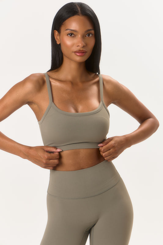 ON TRACK - Sage Grey Two Piece