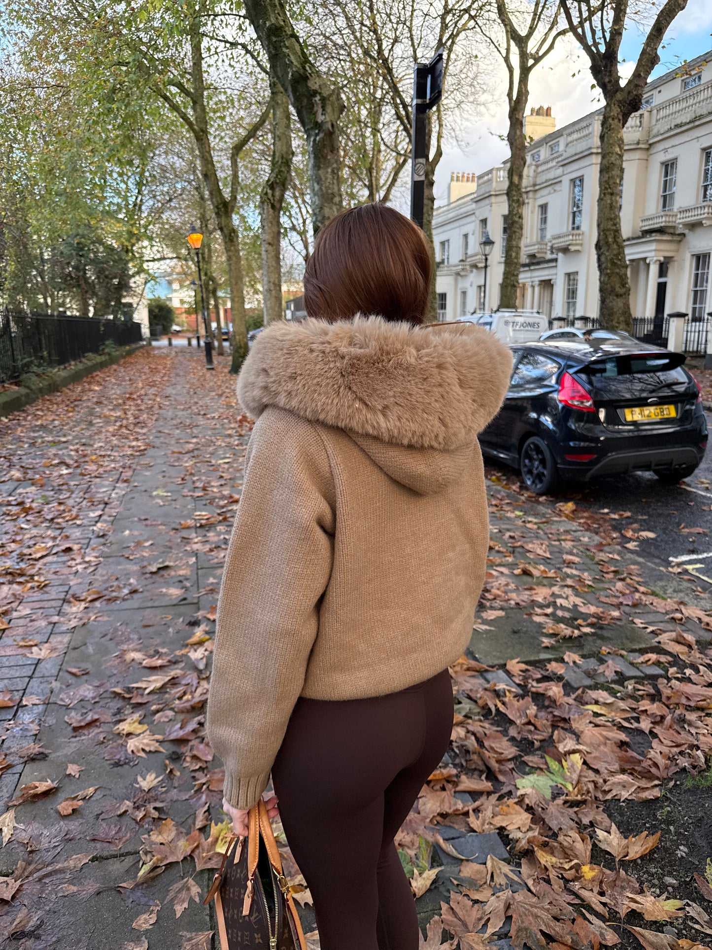 Tova Knit Cardigan - Mocha