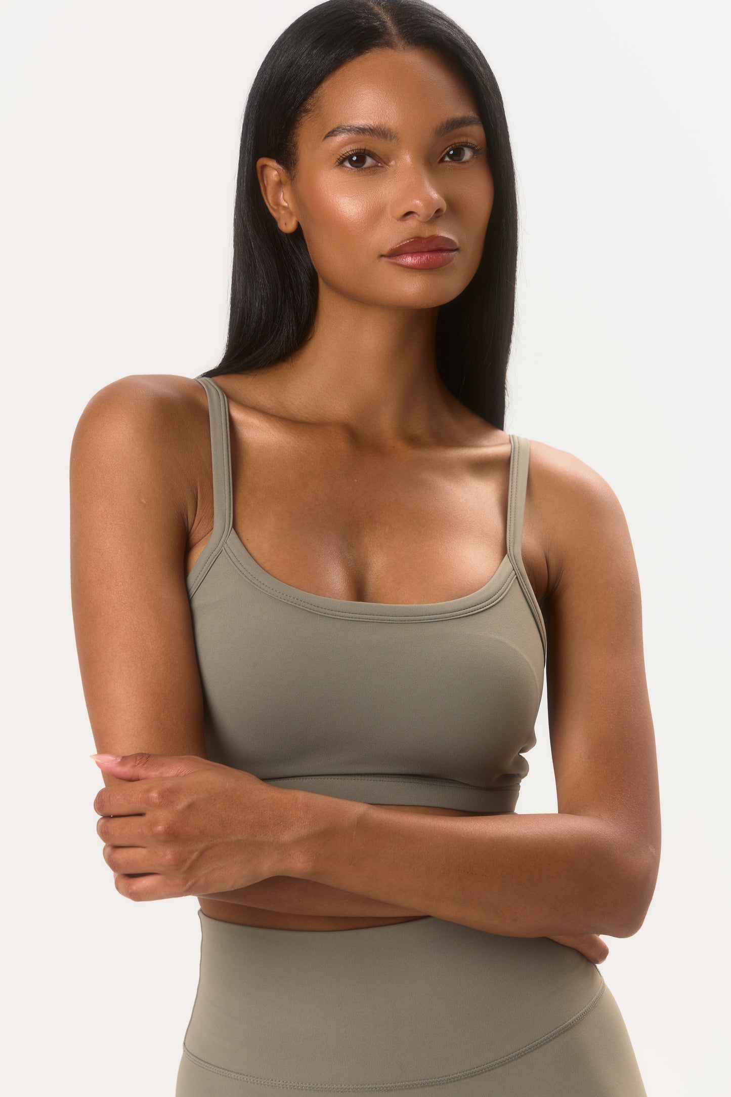 ON TRACK - Sage Grey Two Piece