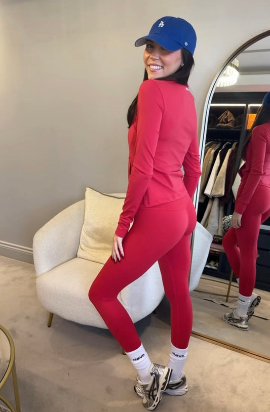 Cherry Red Three Piece Set