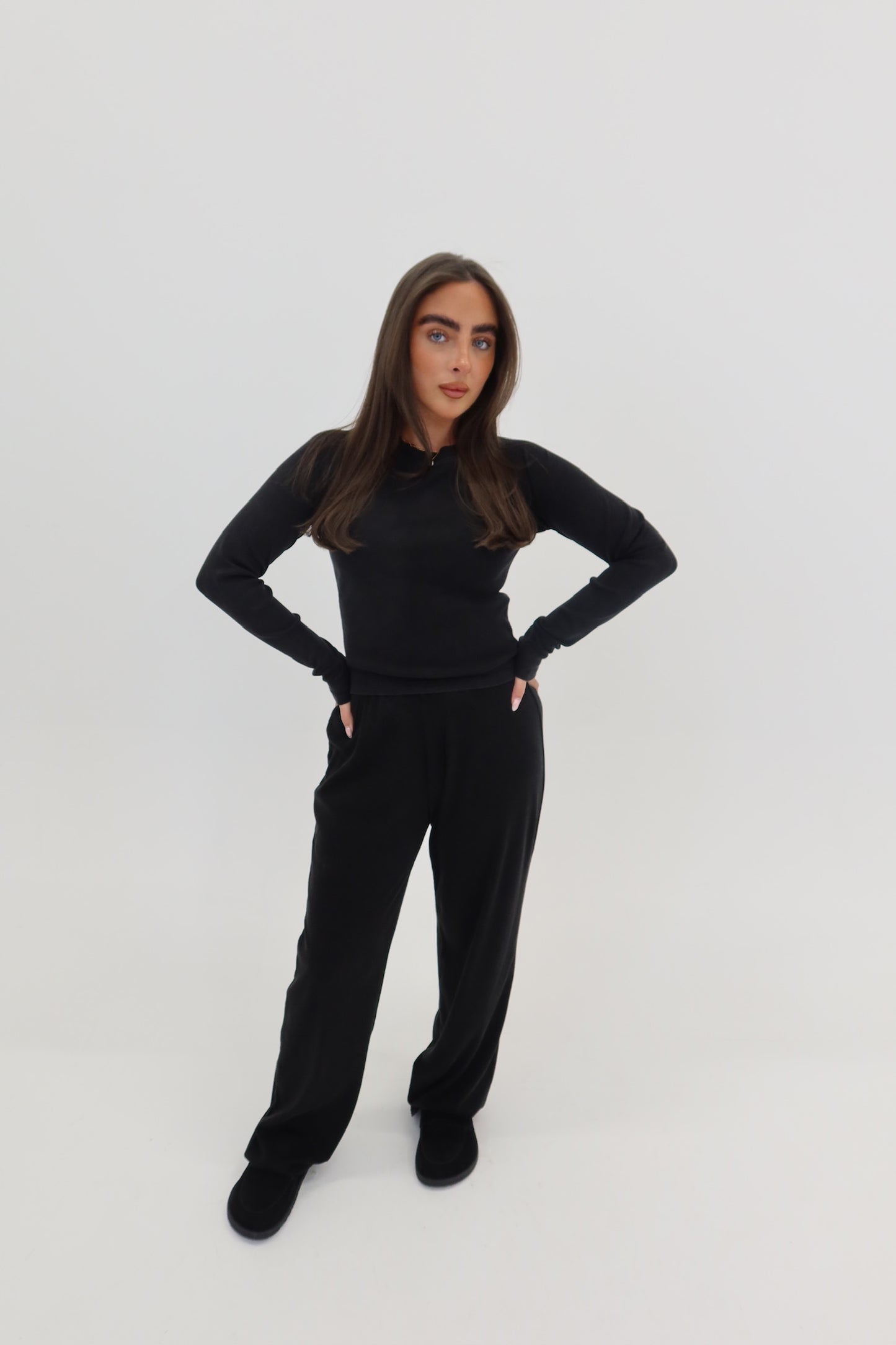 Basic Slouch Set - Onyx