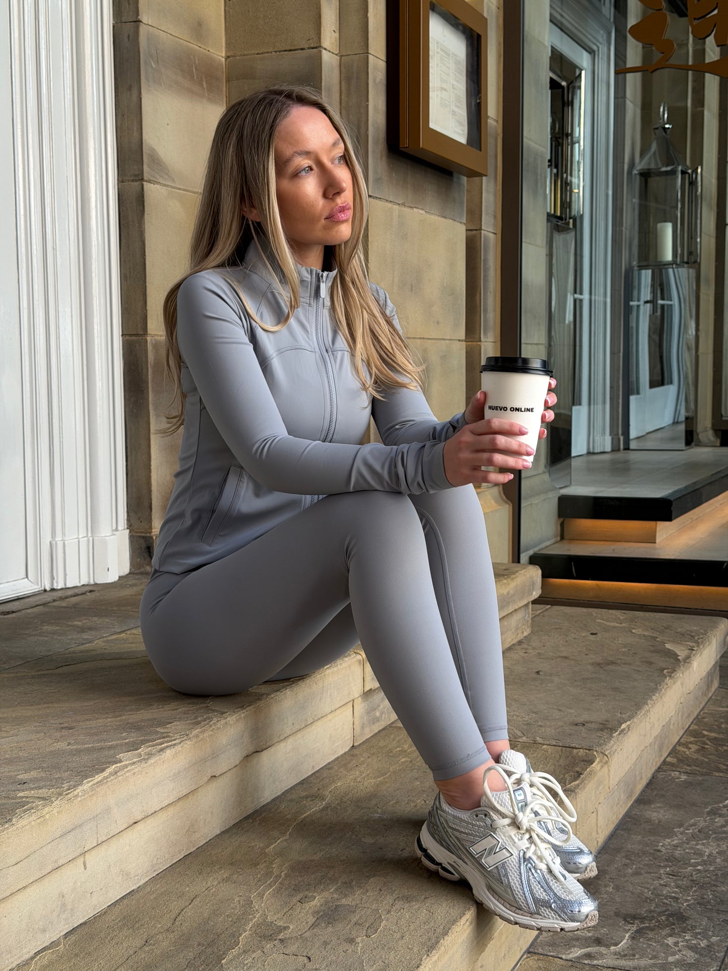 Ice Grey Three Piece Sports Set