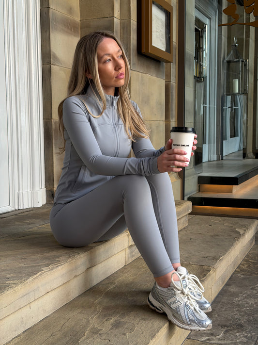Ice Grey Three Piece Sports Set