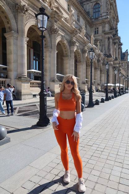 Orange Two Piece Set