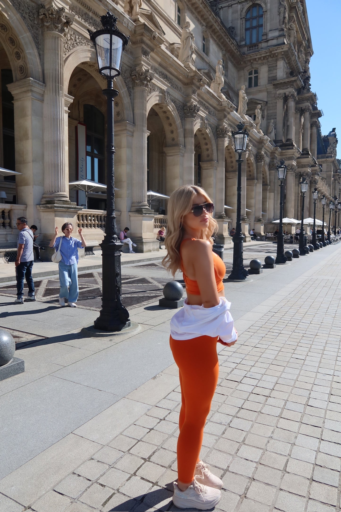 Orange Two Piece Set