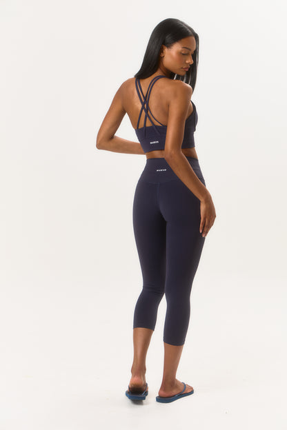 Studio Classic Sports Bra - Navy