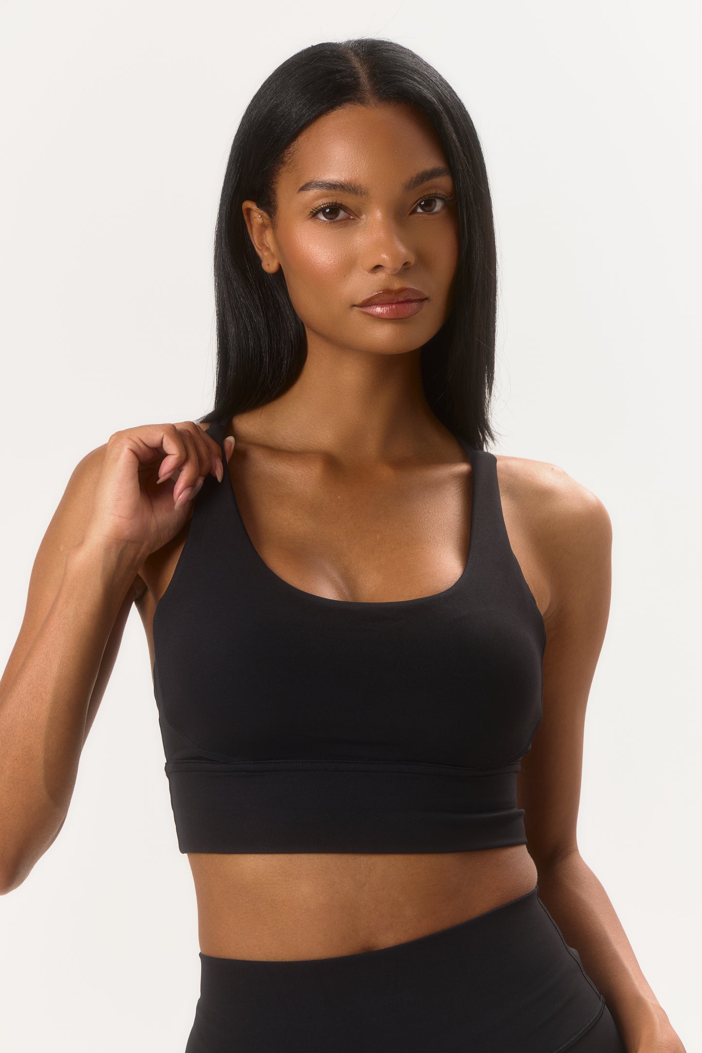 Studio Classic Sports Bra - Black