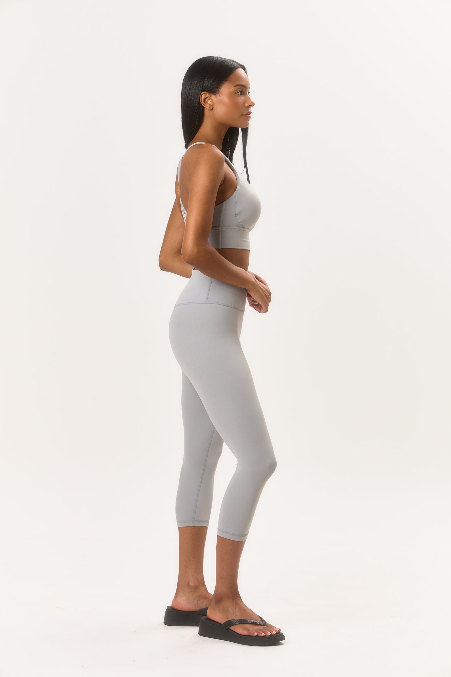 Studio Classic Sports Bra - Ice Grey
