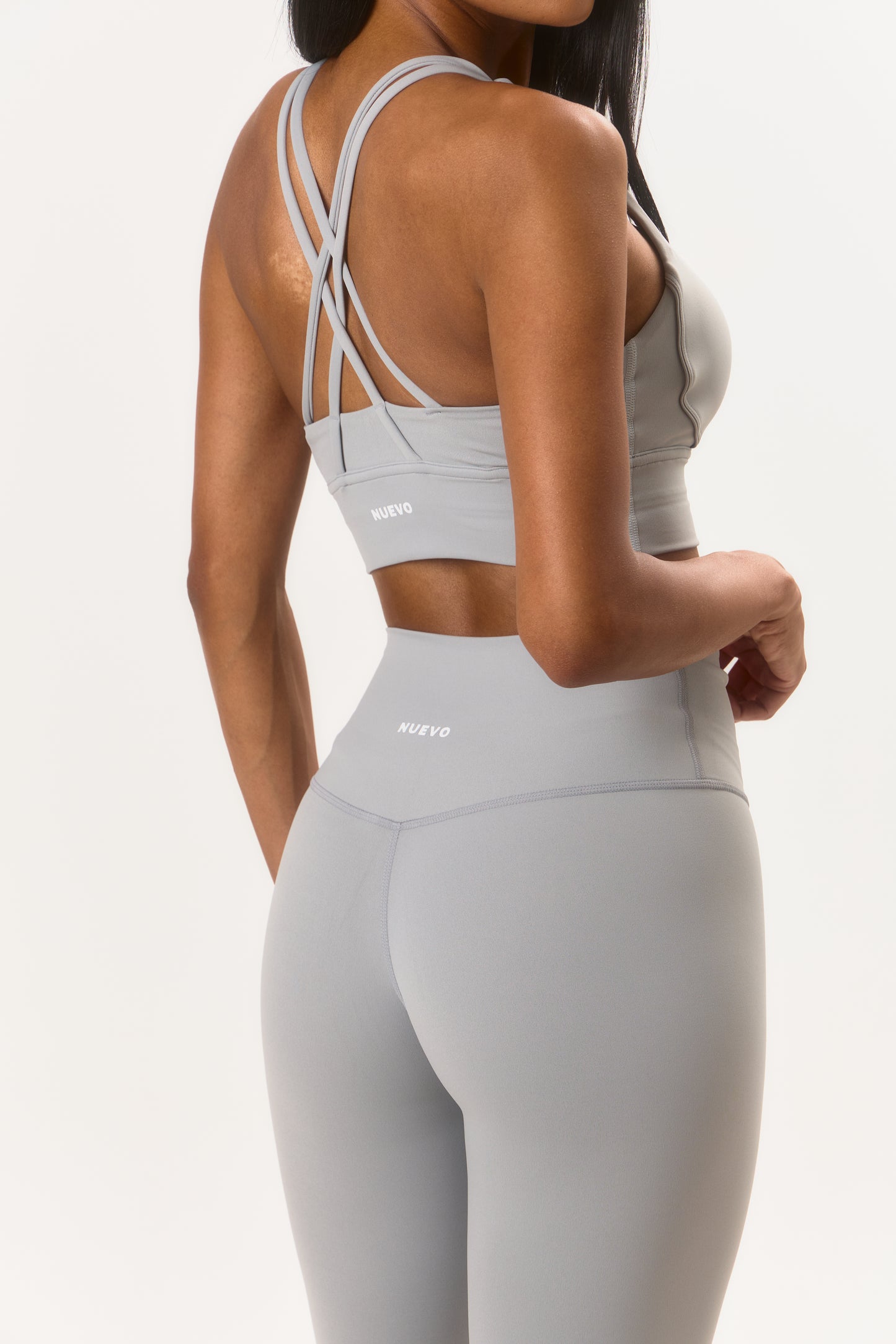 Studio Capri Leggings - Ice Grey