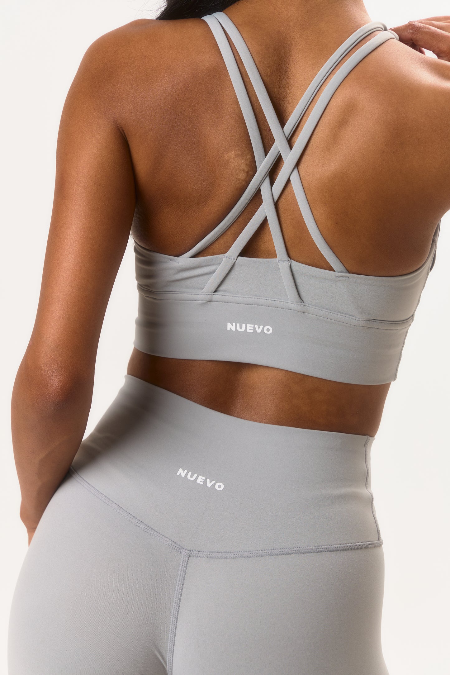 Studio Classic Sports Bra - Ice Grey