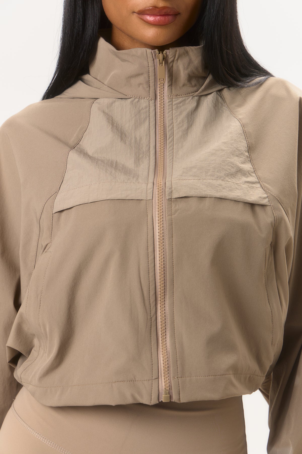 ON TRACK - Windbreaker Oatmeal
